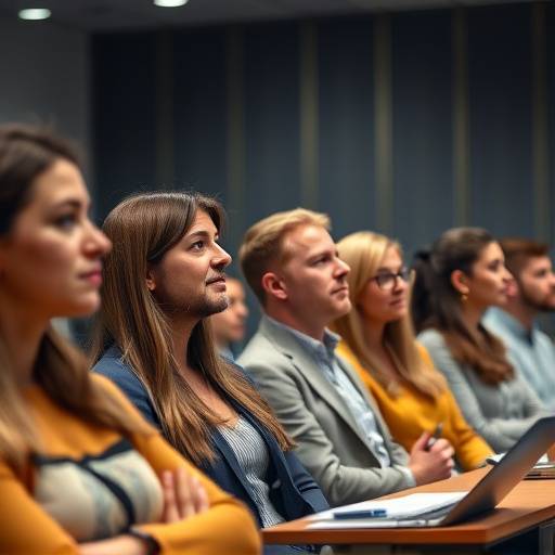 Participants attentifs lors d'un cours sur les techniques de présentation